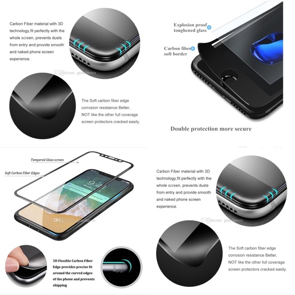 3pcs tempered glass protector screen protector - Picture 5 of 8